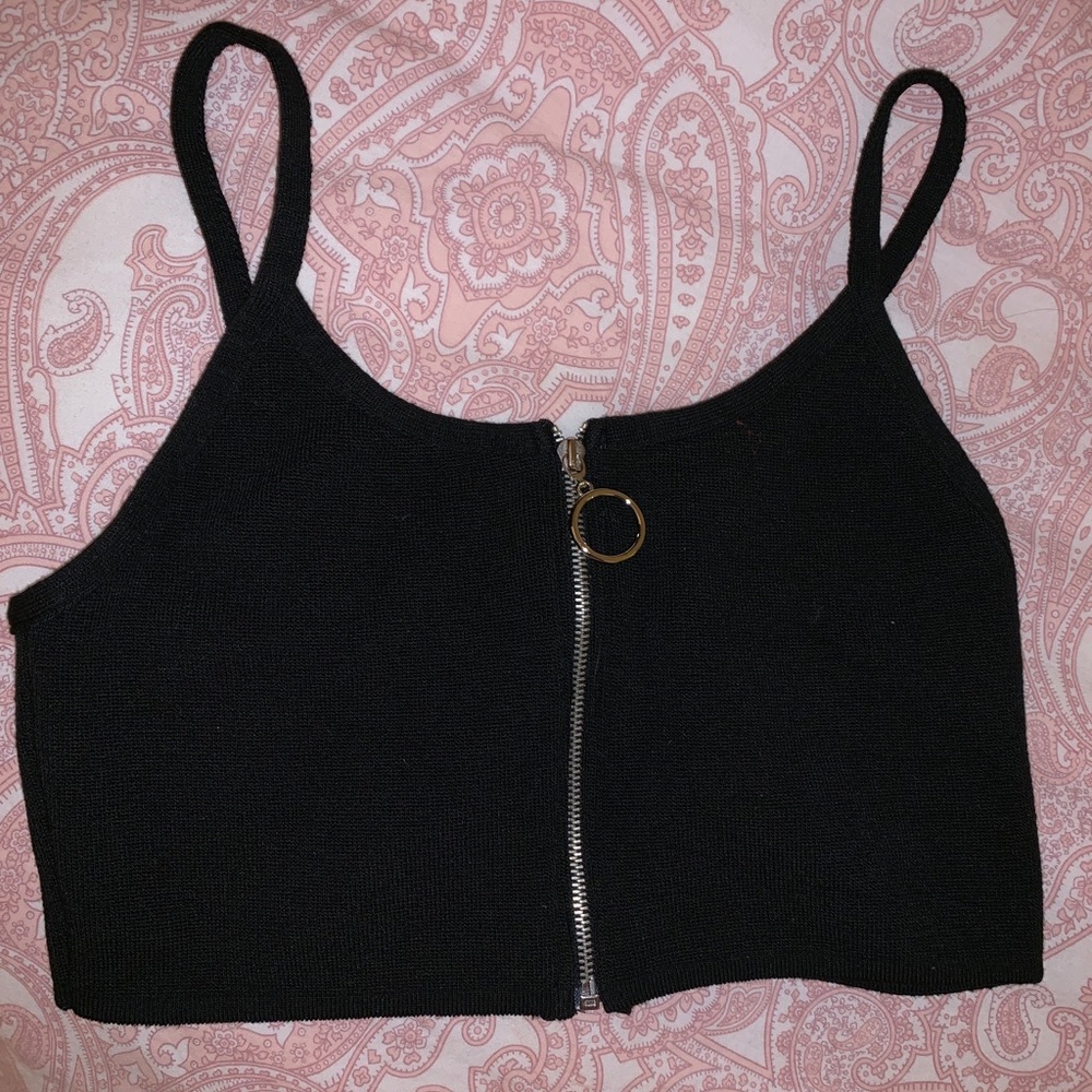 Black set with zipper